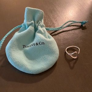 Tiffany & Co Elsa Peretti Open Heart Ring